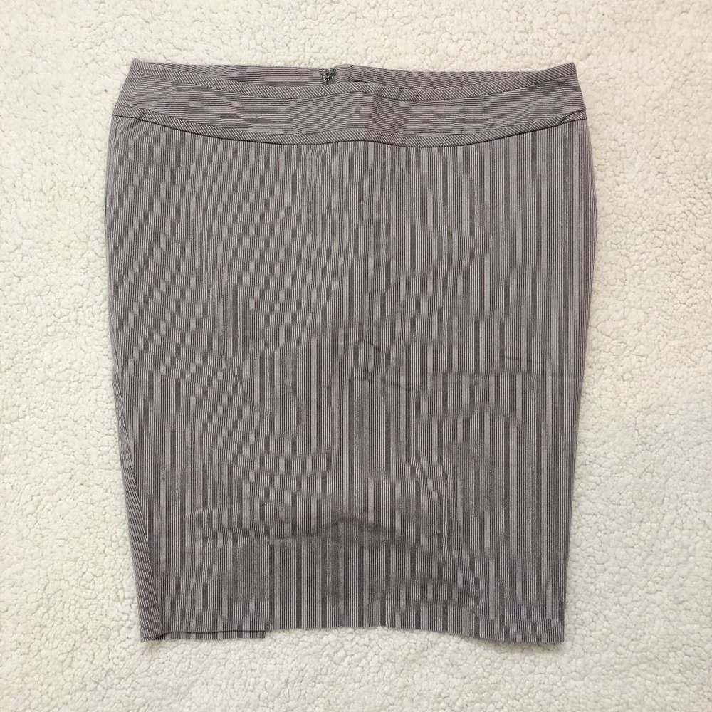 Torrid Pinstripe Pencil Skirt